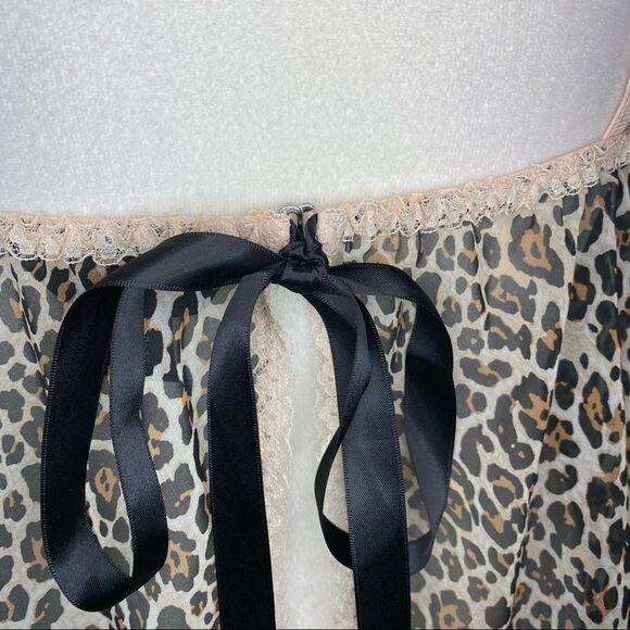 Victoria’s Secret leopard lace lined nightie - Picture 9 of 10